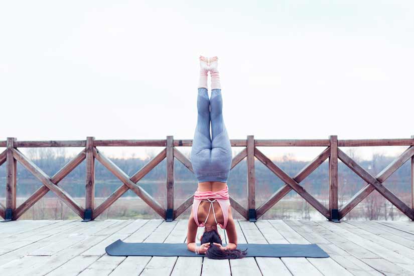 Do you do yoga Discover the benefits of inverted asanas