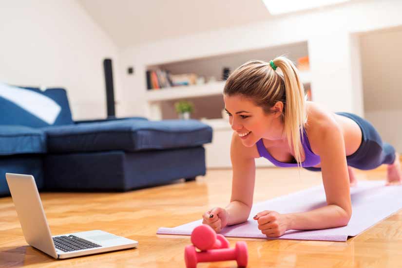 The best options for exercising at home